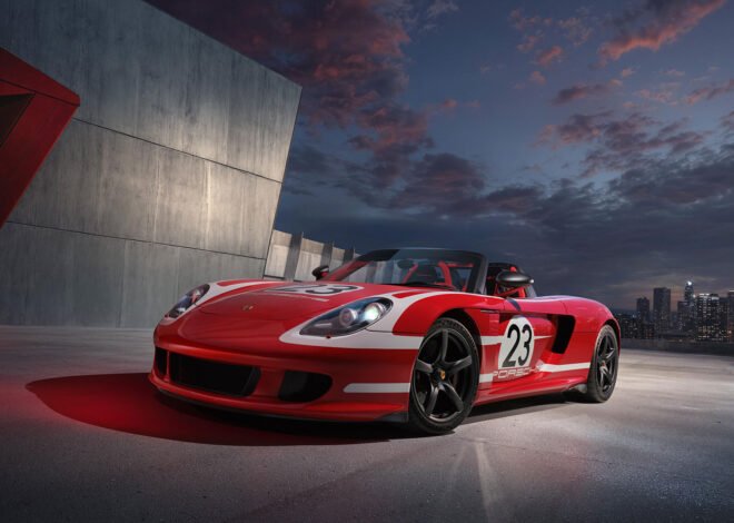 Porsche restores Carrera GT and adds Salzburg design
