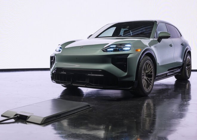 Top Gear names Porsche wireless charging TG Tech winner